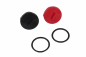 Preview: Simson Verschlusschrauben Rot + Schwarz S50 S51 S70 SR50 Schwalb Kupplungsdeckel